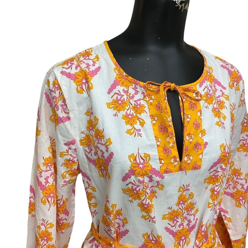 NEW J. Crew Cotton Floral Print Aline Dress Size Small - Picture 3 of 7